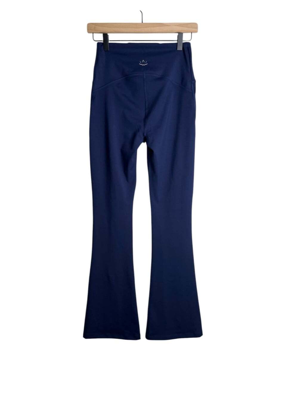 Beyond Yoga Powerbeyond Strive High Waisted Flare Pants Navy Blue Size Medium - Picture 3 of 4